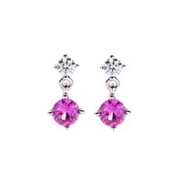 Orecchini Amen Donna Princess in Argento Zircone ETOBFU - ETOBFU